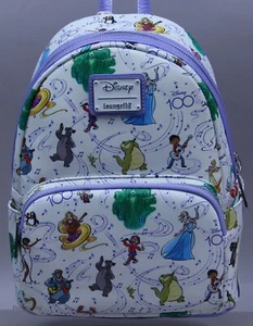 Mini mochila Disney Loungefly 100 años momentos especiales nueva con etiquetas - Imagen 1 de 2