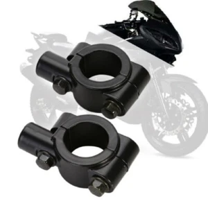 Abrazadera de montaje universal para motocicleta 7/8"" manillar 8 mm montaje en espejo - Imagen 1 de 5