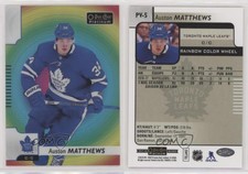 2017-18 O-Pee-Chee Platinum Rainbow Color Wheel Auston Matthews #PV-5