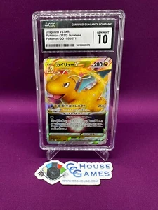 Pokemon Dragonite VSTAR 050/071 Japanese Pokemon GO CGC 10 GEM MINT *CCGHouse* - Picture 1 of 2