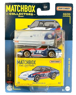 Matchbox 1982 Datsun 280 ZX 2/20 2022 1:64 Modellauto Kinder Spielzeug Nissan JP - Bild 1 von 4