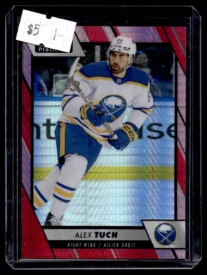2023-24 O-Pee-Chee Platinum Red Prism Alex Tuch 198/199 Buffalo Sabres #33 - Image 1 of 2