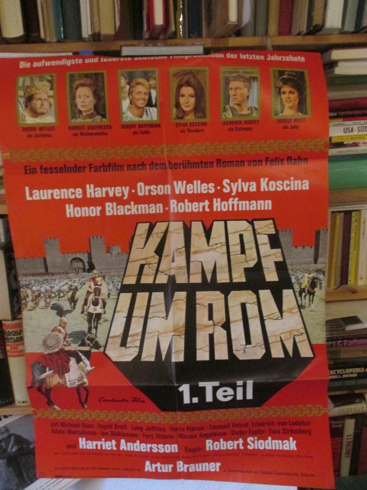 KAMPF UM ROM - 1. TEIL / altes KINO-PLAKAT 70er Jahre - Bild 1 von 1