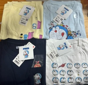 ANIME DORAEMON UT (CAMISETA GRÁFICA MANGA CORTA) Conjunto de 4 Camisetas Bebé - Imagen 1 de 5
