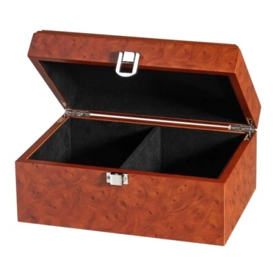 Exclusive Chess Piece Box - Root Wood Design - 2 Compartments - Image 1 of 3