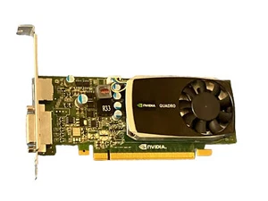HP NVIDIA Quadro 600 (WS084AV) 1 GB GDDR3 SDRAM PCI Express x16 Graphics adapter - Picture 1 of 3