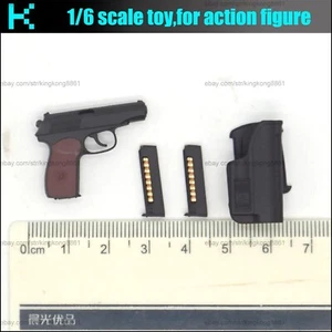 Y48-88 escala 1/6 DAMTOYS 78103S RUSO MVD SOBR GRANITO - PISTOLA MAKAROV PM - Imagen 1 de 4