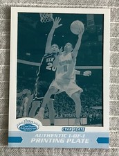 2007 Topps Stadium Club TJ Ford Cyan Printing Plate #1/1
