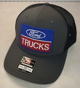 Ford Trucks Patch auf Richardson 112 Truckermütze Snapback anthrazit/schwarz - Bild 1 von 8