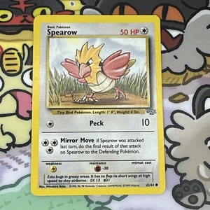 Spearow Jungle 62/64 Unlimited WOTC Pokemon Card LP - Picture 1 of 7
