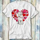 Poodle Dog Breed Valentine Heart Cute Pet T Shirt Meme Gift Top Tee Unisex 1131