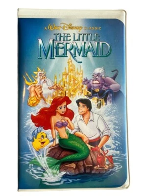*RARE* Black Diamond Disney The Little Mermaid (VHS, 1989) BANNED COVER ART - Image 1 of 4