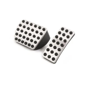 Fit For Benz GLB W247 2020-2022 Aluminum Silver Accelerator Brake Pad Pedal Trim - Foto 1 di 7