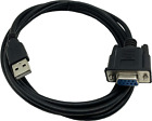 Usb To Rs232 Serial Adapter Usb A Male To Db9 Pin Female Serial Converter Cable.