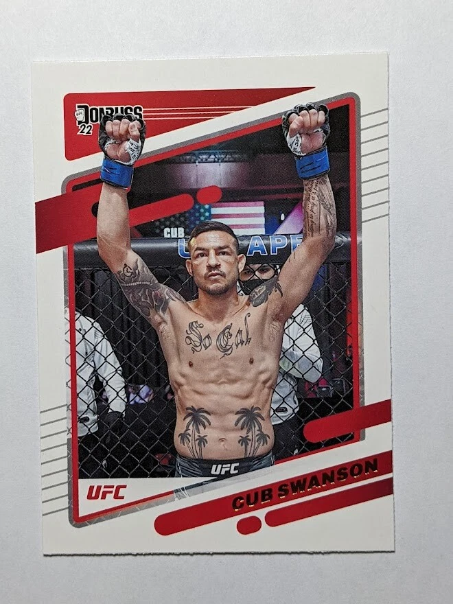 2022 UFC Donruss Debut - #159 Cub Swanson - Image 1 of 2