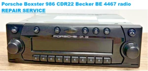 Porsche Boxster 986 CDR22 Becker BE 4467 radio display REPAIR SERVICE - Picture 1 of 5