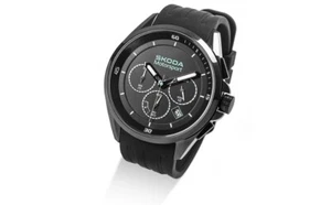 Original Skoda Herren Chronograph Motorsport Armbanduhr schwarz Uhr 000050800AD - Bild 1 von 4