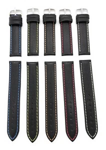 18mm 20mm 22mm 24mm Sportive Brazilian Genuine Leather Watch Band Ostral C78 - Picture 1 of 22