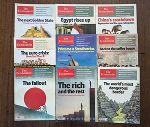 The Economist Magazine bundle (9) Feb - July 2011. - Picture 1 of 1