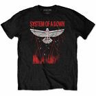 System Of A Down - Unisexe T- Shirt - Colombe Surmonter - Coton Noir