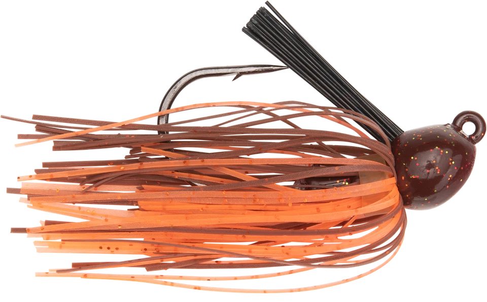 3 Strike King Jigs Bitsy Flip Weedguard Mini Jig 3/8oz Cajun Crawfish Bfj38-15