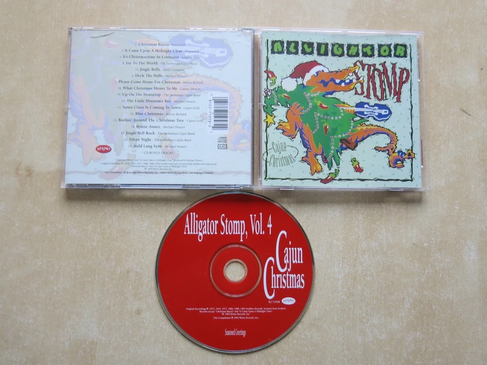 Various Artists - Alligator Stomp, Cajun Christmas - CD album Foto 1 de 1