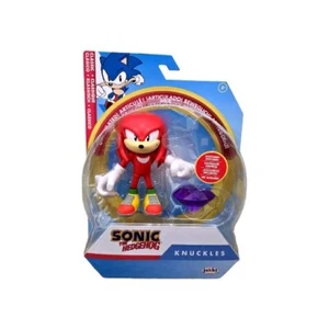 Jakks Pacific Sonic The Hedgehog Classic KNUCKLES With Chaos Emerald 4" Figure - Picture 1 of 7