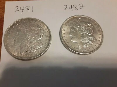 Dólar Morgan que elijas 1878 - 1921 *Más en tienda* 35,99 $ cada uno de plata Foto 1 de 4