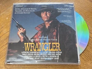 Jeff FAHEY in 'WRANGLER' - Modern Western on Mint 12" Laser Disc, RARE! - Picture 1 of 3