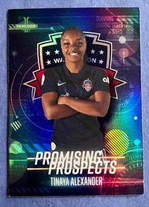 Tinaya Alexander 2022 Parkside NWSL Volume 1 PROMISING PROSPECTS BLUE #7 SPIRIT