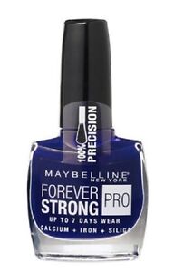 N°650 Midnight Blue Forever Strong Pro Gemey Maybelline Nail Polish