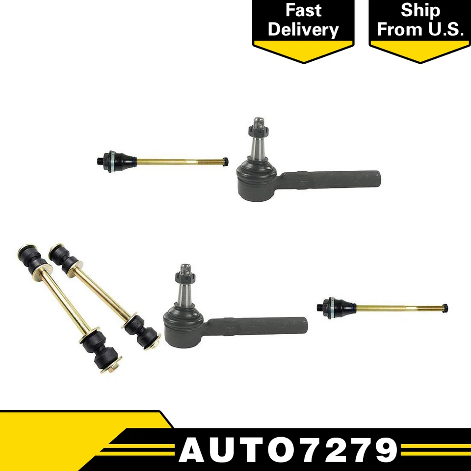 Barra estabilizadora de extremo de barra estabilizadora de 5 piezas Mevotech para GMC Sierra 1500 Classic 2007 Foto 1 de 4