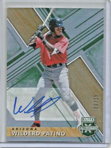 Wilderd Patino 2019 Panini Elite Extra Edition Autograph #09/25