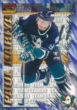 1997-98 Pacific Invincible NHL REGIME #215 PAUL KARIYA - Anaheim Mighty Ducks