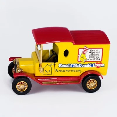 Matchbox Yesteryear YCH01 Ronald McDonald House 1912 Model T Van New In Box 1995 - Image 1 of 4