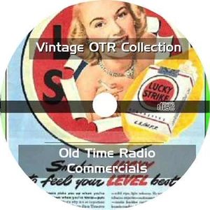 * 276 OLD TIME RADIO COMMERCIALS (OTR) on MP3 CD * ADVERTISEMENTS TV HISTORY - Imagen 1 de 1