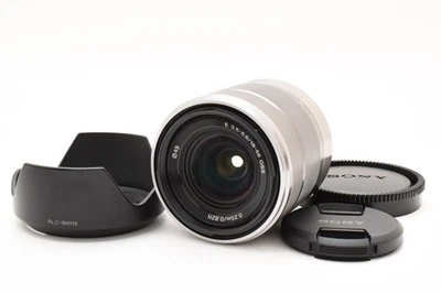 [MINT] Sony SEL1855 18-55mm f/3.5-5.6 E-Mount Lens Silver From JAPAN - image 1 of 4