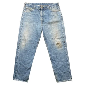 Carhartt Jeans Herren Blau 40x30 (passt 39x29) Relaxed Fit Straight Leg B17-DST - Bild 1 von 18