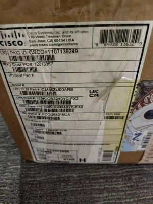 Cisco Nexus 93240YC-FX2 48 Port Standalone Catalyst Switch - N9K-C93240YC-FX2 - Image 1 of 2