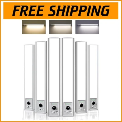 Wireless Under Cabinet Lighting - 6 Pack Motion Sensor, Dimmable & Rechargeable - Image 1 of 4