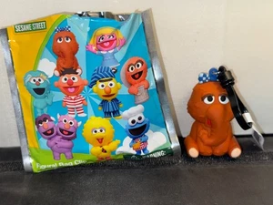 Monogram Sesame Street Alice Snuffleupagas 3D Foam Bag Clip Keychain Series 3 - Picture 1 of 1