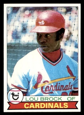 1979 Topps Baseball #665 Lou Brock NM *d5 - Image 1 of 2
