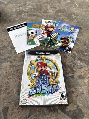 SUPER MARIO SUNSHINE (Nintendo GameCube, 2002) - Tested, CIB - Image 1 of 4