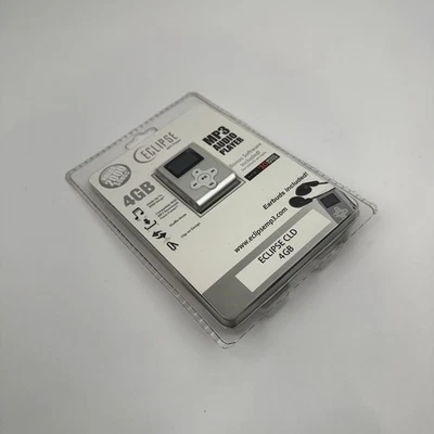 Eclipse CLD 4GB MP3 Audio Player Silver Digital Music Portable New - Image 1 of 3