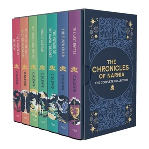 The Chronicles of Narnia: The Complete 7 Vol. Boxed Set by C.S. Lewis Hardcover - Picture 1 of 1