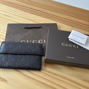 Gucci Black Leather With Shop Bag m1_0623 - Imagen 1 de 11