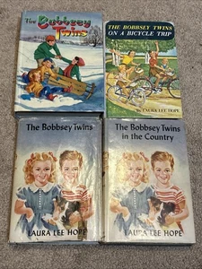The BOBBSEY TWINS Lot Of 4 Hardcover Book, 1950s 1960s - Bild 1 von 2
