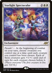 Starlight Spettacolare Regolare - Unfinity MTG-NM - Foto 1 di 1