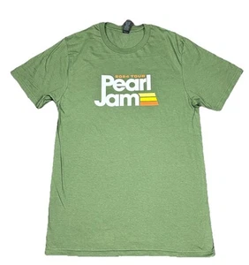 Pearl Jam Official 2024 Dark Matter Tour Merchandise Green T Shirt Small Gildan - Picture 1 of 12