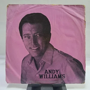 ANDY WILLIAMS /MORE /DEAR HEART / THAILAND EP 45 THAI - Picture 1 of 6